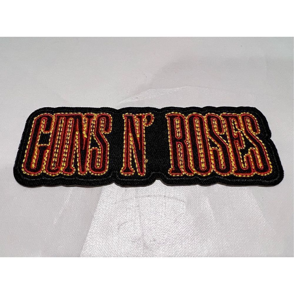 Guns and Roses Band Iron on Patch